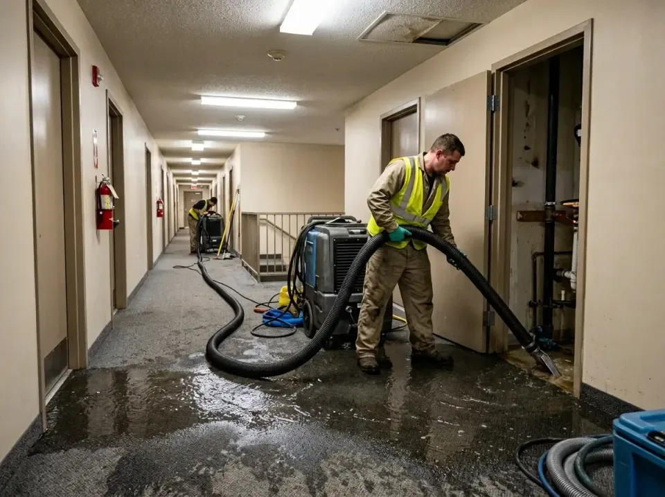 multi-unit-apartment-hallway-f-005 — frequently asked questions, Emergency Burst Pipe Water Extraction & Removal in Whitney,…